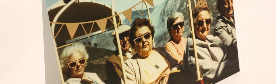 Wenskaart 4 - Op reis naar Lourdes