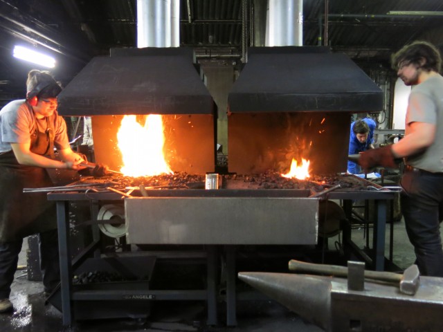 Academie van Anderlecht, bezoek tijdens project 'Schatten van Mensen' © Erfgoedcel