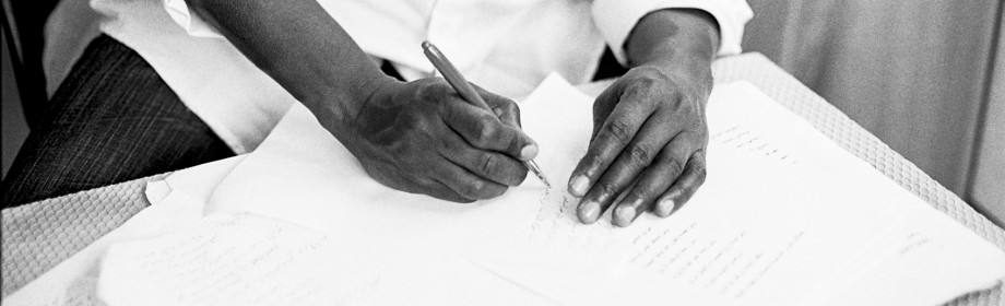 Alhadi Adam Agabeldour, dichter © Maëlle Bossi